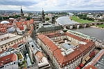 Дрезден вид сверху
